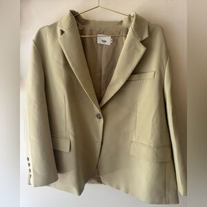 Frankie Shop Women's Cream Blazer
